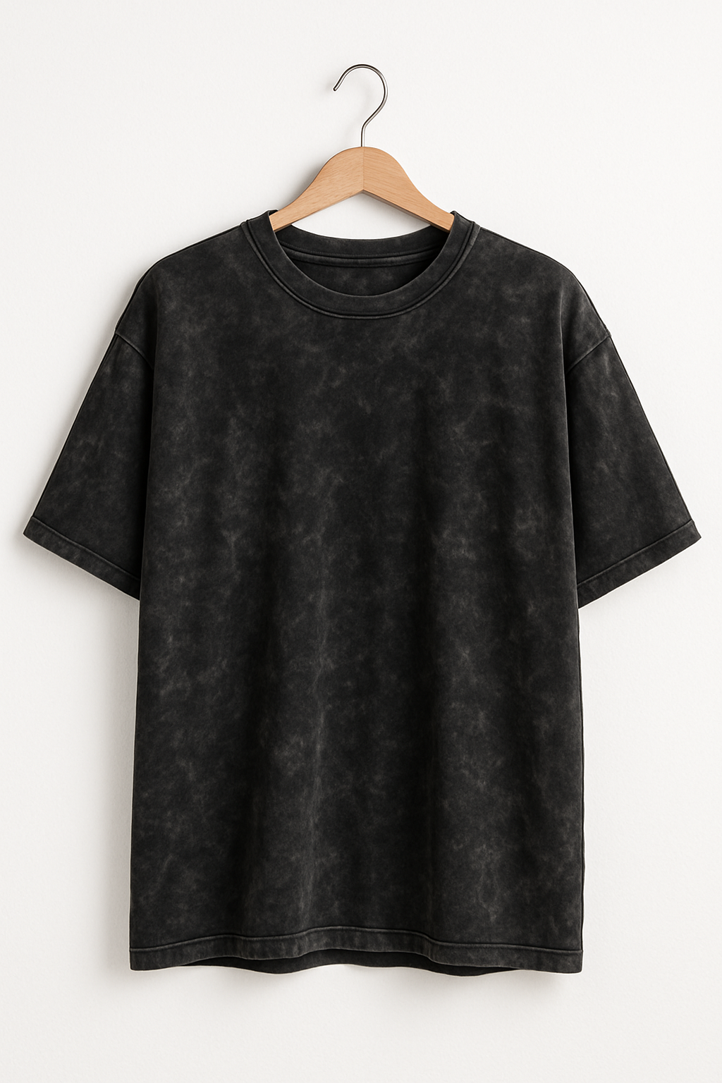 Black Acid wash Tshirt